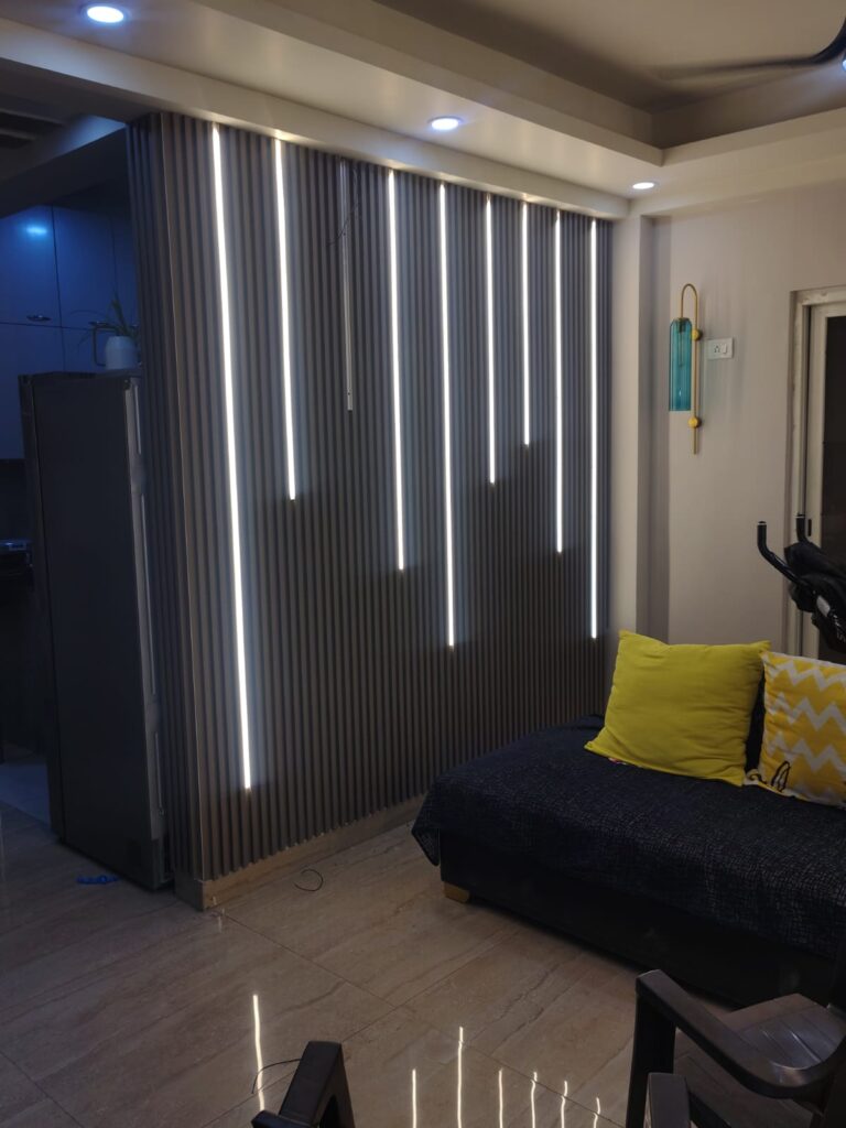Wall panels by Shri Ram Home Decor.